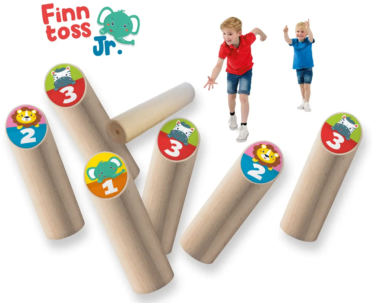 SES Creative Finntoss Jr. — metamo spēle un sitieni, 4–12 gadi Photo 4