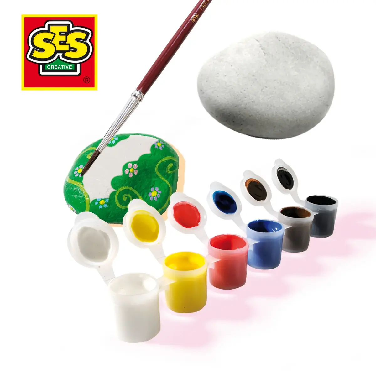 SES Painting stones — radošais komplekts (5 akmeņi) Photo 3