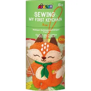 Craft Kit MG — Sew a Keychain Fox (Uszyj brelok do kluczy - Lis) DIY set