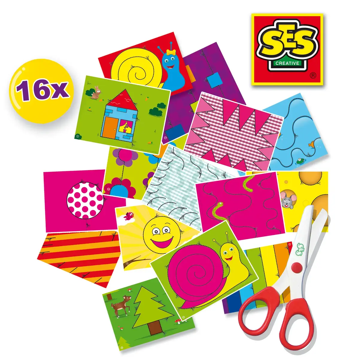 Bērnu drošas šķēres SES I learn to use scissors Photo 2