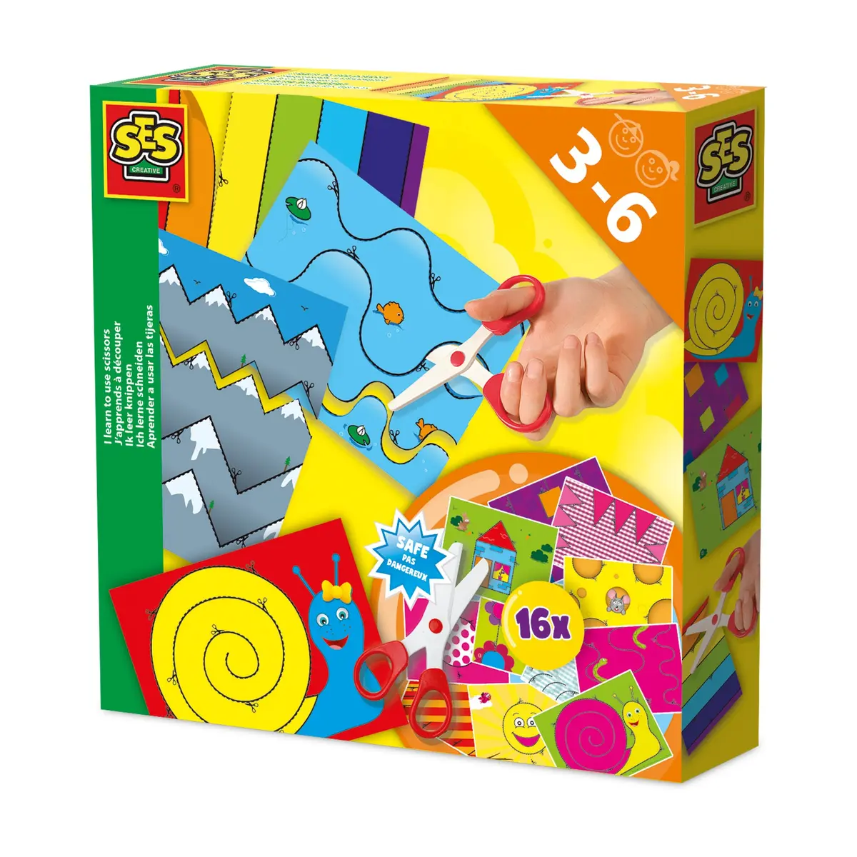 SES Creative Children's I learn to use scissors 14809 Photo 3