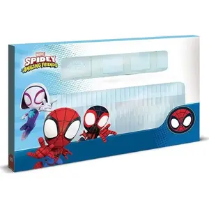 Набор штампов и маркеров Multiprint Spidey (36 шт.) — штампы и фломастеры для раскрашивания