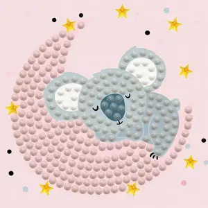 Набор для алмазной вышивки Diamond Dotz HUGGING THE MOON — мозаика из страз (MPN 018-DDS035F)