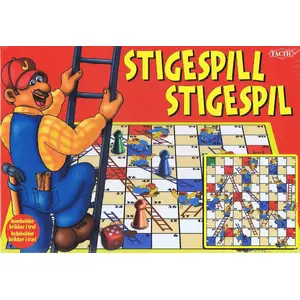 Board game TACTIC Stigespil (01577) — family snake-and-ladders style game