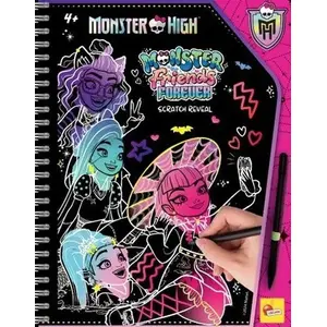 Lisciani Скратч-скетчбук — Zdrapywanka Sketchbook Monster High Forever Friends