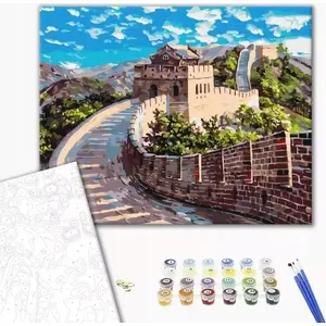 Krāsošana pēc numuriem Twoje Hobby BRUSHME, 40×50 cm, Lielais Ķīnas mūris, 1 gab.