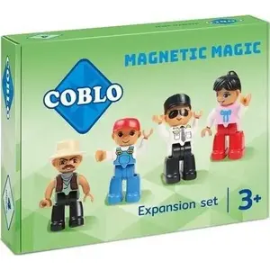 Magnetic large figures set 4 pcs, BigJigs - wooden magnetic play figures for children