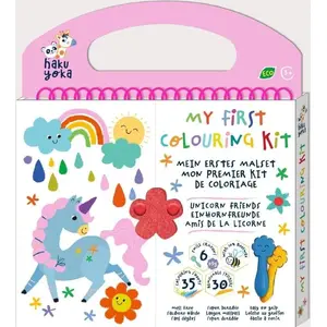 Coloring Set AVENIR Mój pierwszy zestaw do kolorowania - Jednorożce (children's unicorn coloring kit)