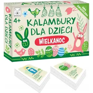 Children's Board Game Kangur Kalambury — Kangur (Easter-themed activity, family charades)