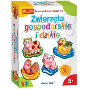 Children's Educational Book RANOK Ranok Zwierzęta gospodarskie i dzikie (Polish title) — picture book for learning animals