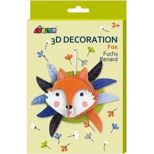 Decorative 3D Wall Art Russell Hobbs - 'Fox' Russell Dekoracje 3D - lis (MPN 478539)