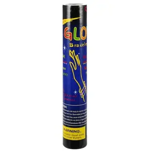 Bracelets mega creative model SZW5200 fluorescent PAT, 29 cm, pack of 50, tube container