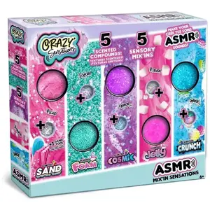 Radošais komplekts Canal Toys Crazy Sensations ASMR 5 Pack (12001) - sensorais darbnīcas komplekts