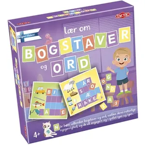 Развивающая настольная игра TACTIC Let's learn letters and words — обучение буквам и словам