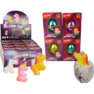 Игрушка «растущее в воде» яйцо‑единорог 6 см от LEANToys, 4 цвета