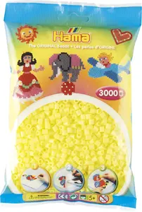 Tube beads REVELL 201-43 — Yellow, 3000 pieces (per pack)
