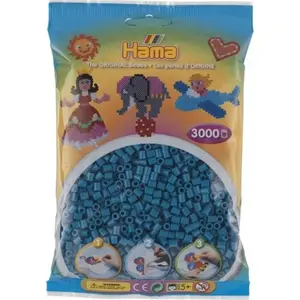 Набор бисера REVELL Hama midi perler 3000 шт — смесь petrol