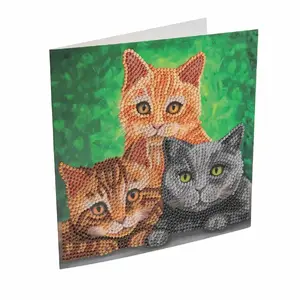 Children's diamond painting kit CRAFT Buddy "Cat Portrait" by Rachel Froud — multicolour, recommended age 8+