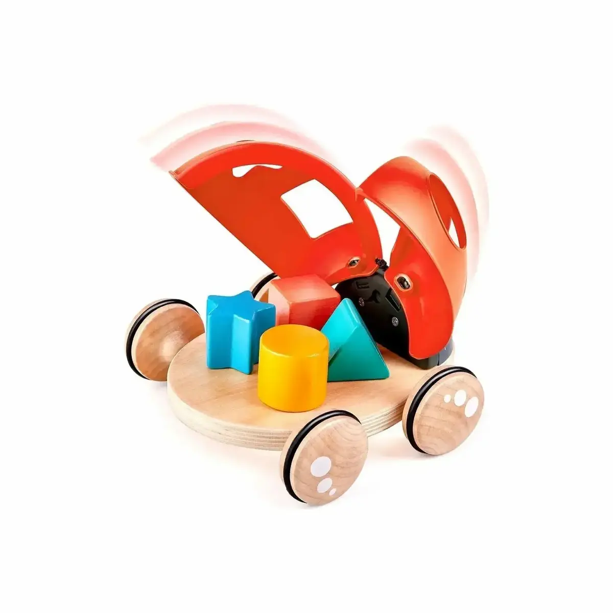 Hape Shape-Sorter Ladybug деревянная игрушка-сортировщик Photo 2