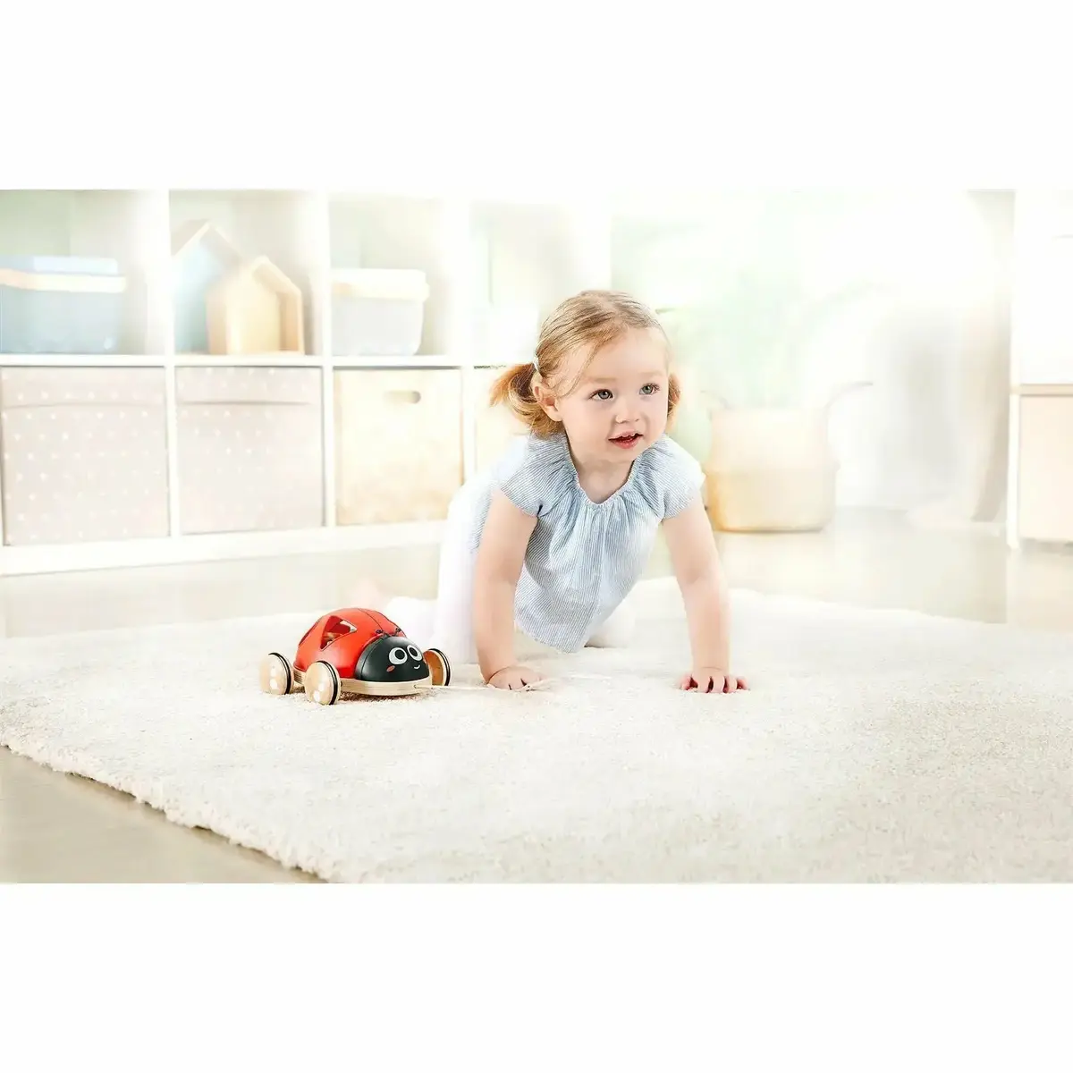 Hape Shape-Sorter Ladybug деревянная игрушка-сортировщик Photo 3