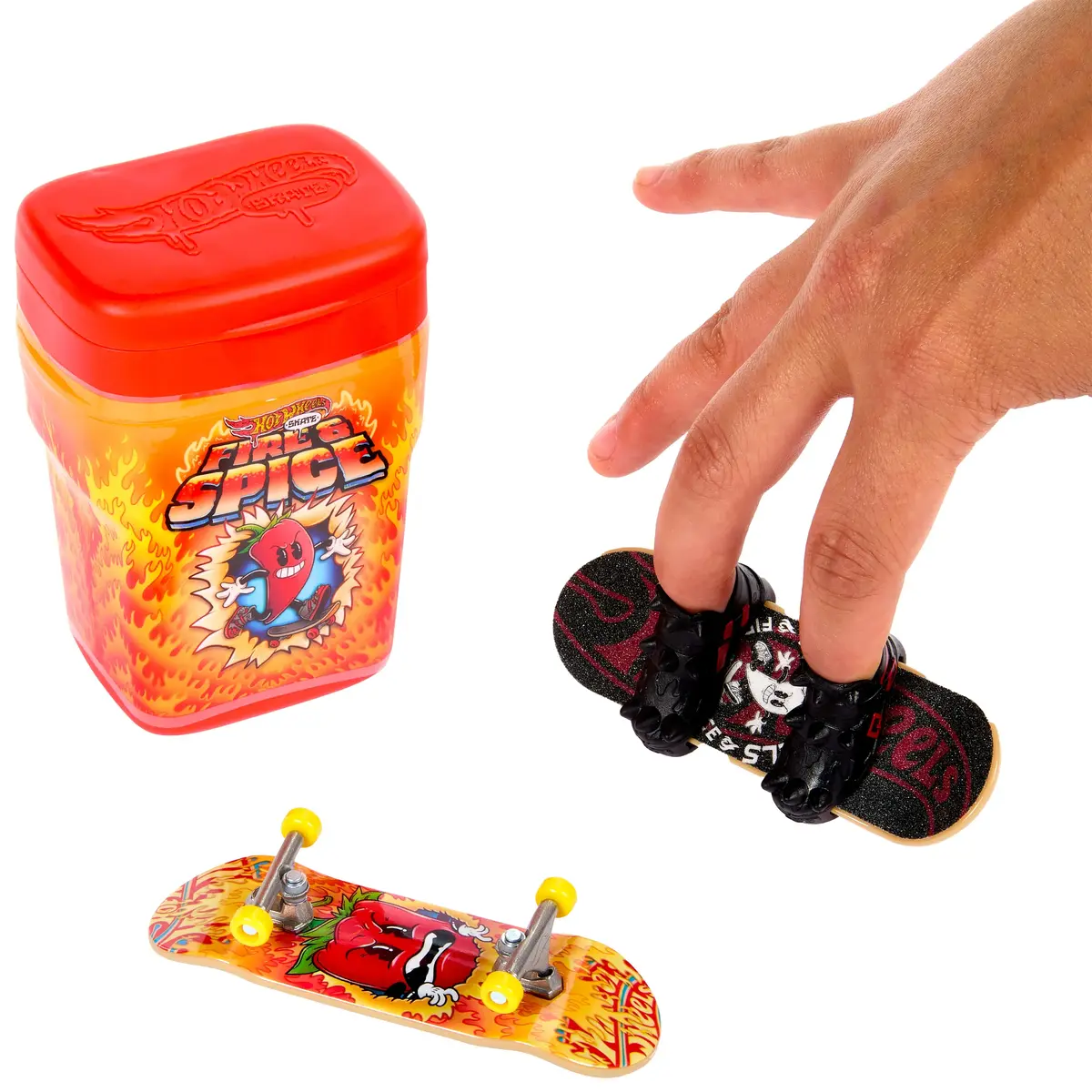 MATTEL Hot Wheels Skate Flavor Container fingerboard set Photo 5