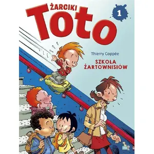 Book MD Creative — Komiks. Żarciki toto T.1 Szkoła żartownisiów (comic book, Polish)