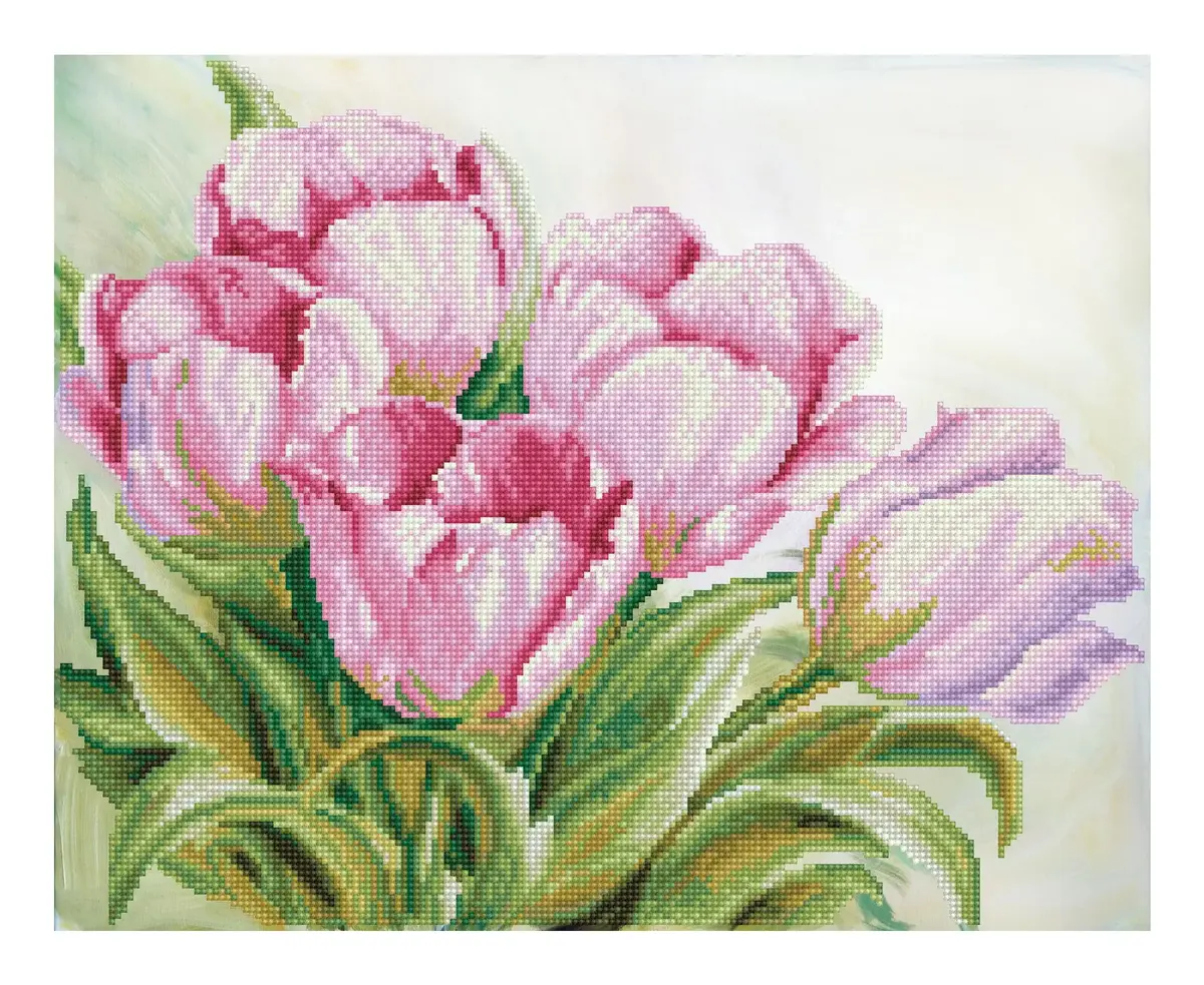 Diamond Dotz Tulip Swathe dimanta izšūšanas komplekts Photo 2