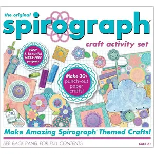 Manual Spirograph Creative Set Dante GXP-886680 — drawing gears and templates for geometric designs
