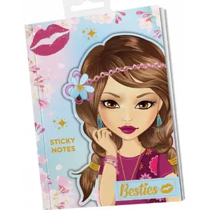 Self-adhesive note pads Hipo GRAFIX 140023 — square sticky notes, assorted colors