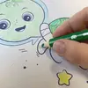 SES Creative Activity krāsojamā grāmata ar spīdumu tumšā 3‑in‑1 Photo 4