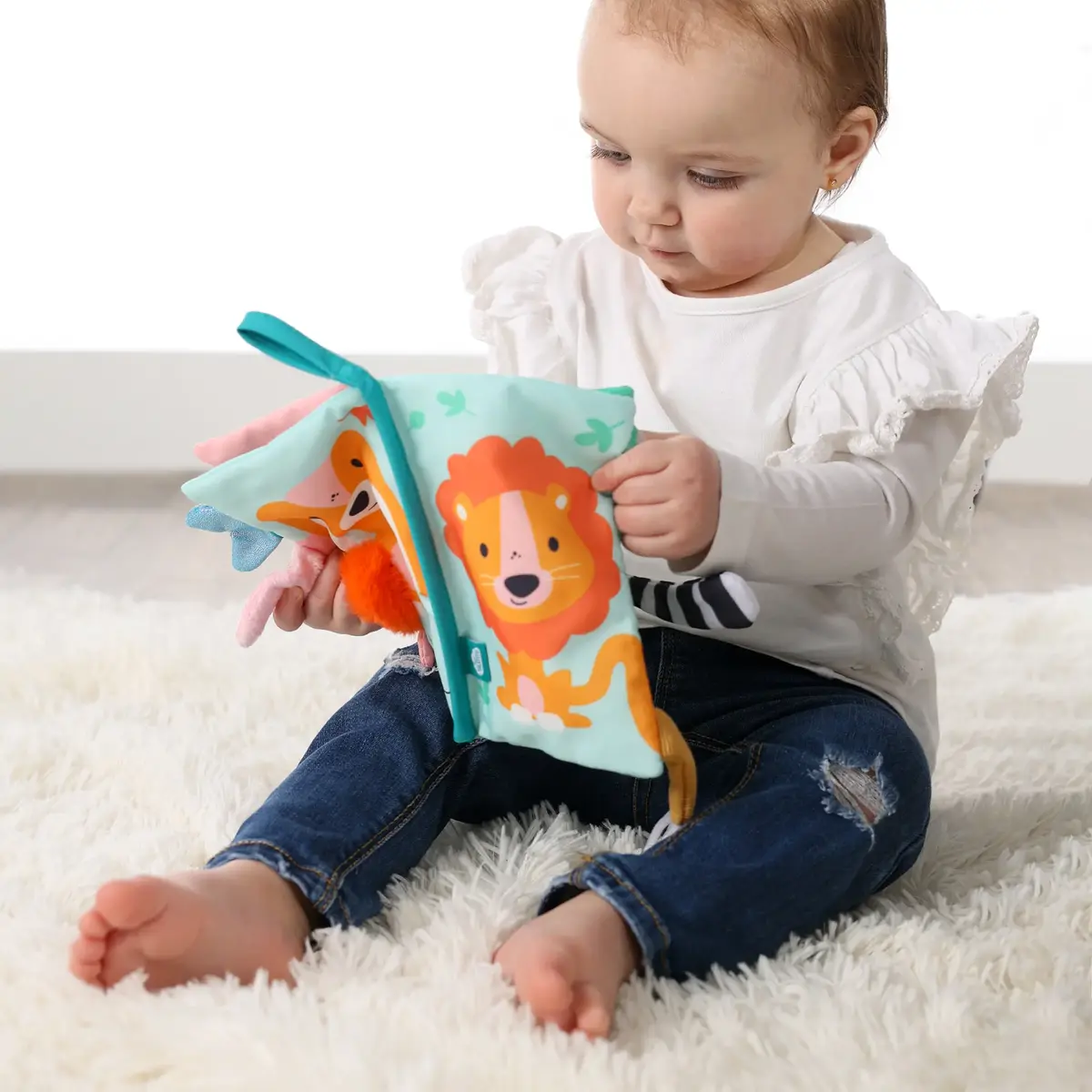Cloth Sensory Book SES Tiny Talents — Animal Tails Photo 6