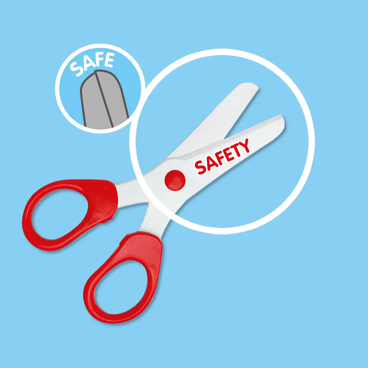 SES Junior child safety scissors, straight cut Photo 3