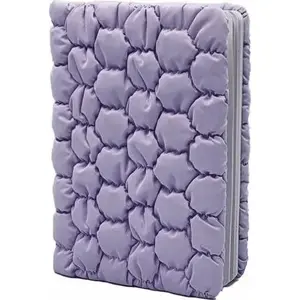 Notebook Stnux A5 80 pages padded cover purple model STN 9001