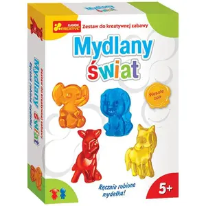 Набор для творческой игры Ranok Mydlany świat Zoo — набор для изготовления мыла и декоративных фигур (157108)