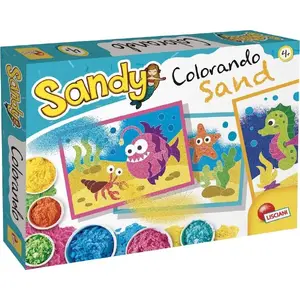 Lisciani Sandy Colorando! Sand Art Coloring Kit by Lisciani — children's creative craft set