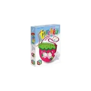 Multigra Multigra Torebka Truskawki – reusable strawberry-patterned storage bag