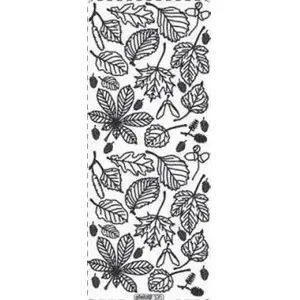 Decorative adhesive sticker TEKA Stiker ażurowy złoty