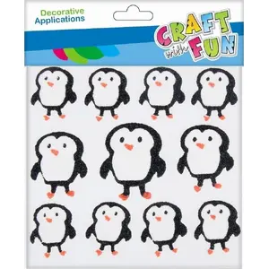 Craft with Fun EVA foam penguin craft kit — 22 pieces (EVA PINGWN)