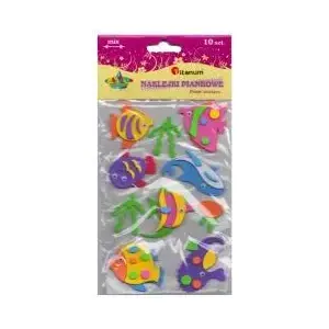 Foam EVA Stickers Titanum WIKR-994903 — sea animals design, adhesive foam decals
