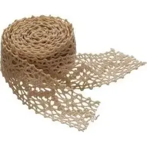 Decorative Christmas Ribbon BREWIS Koronka 35 mm x 2 m pattern 1