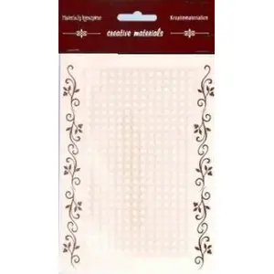 Beads Mentor 4 mm half-pearl, 336 pcs, pearl finish