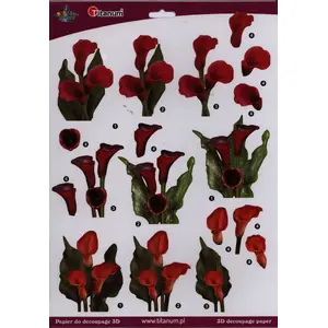 Paper sheets Titanum Papier 3D decoupage 22007 – decorative layered paper for decoupage projects