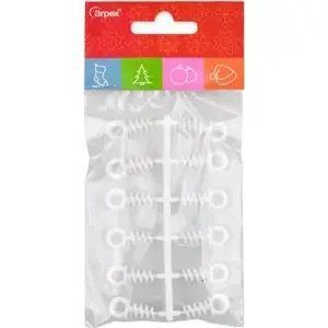 Arpex screw-in insulation anchors for EPS foam, pack of 12, threaded fixings for styrofoam