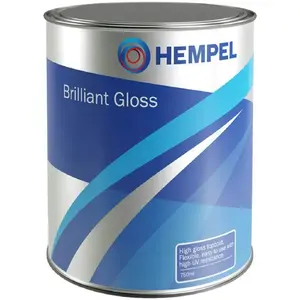 Краска Hempel Brilliant Gloss 10121 Matterh. White 0,75 л — глянцевая эмаль Hempel, 0,75 л