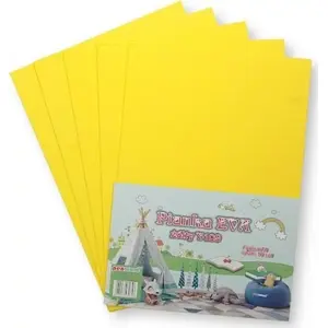 Foam Sheet TEKA Pianka standard yellow 20x30 cm 5 pcs
