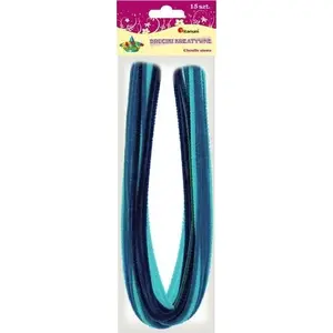 Decorative wires Titanum 15 pcs 50 x 0.6 cm — crafting floral wire, flexible stems