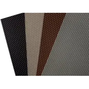 Double-sided dotted craft cardboard DKD Home Decor 300 g/m² 24×34 cm 4 sheets mixed