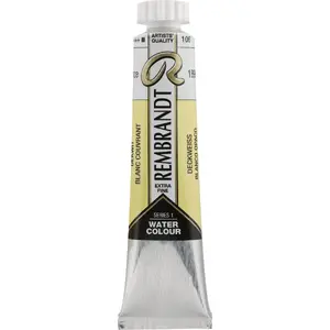 Watercolour Tube Opaque White 106 paint, Artequipment Rembrandt
