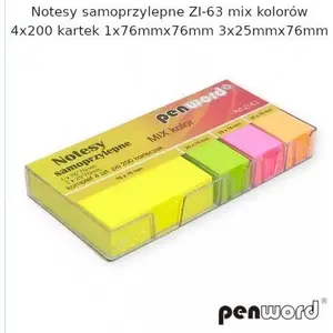 Post-it AK189PSH самоклеящиеся записки ZI-63 Photo 1
