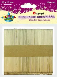 Wooden Skewers Titanum 100 pcs — Titanum Patyki drewniane 100szt.